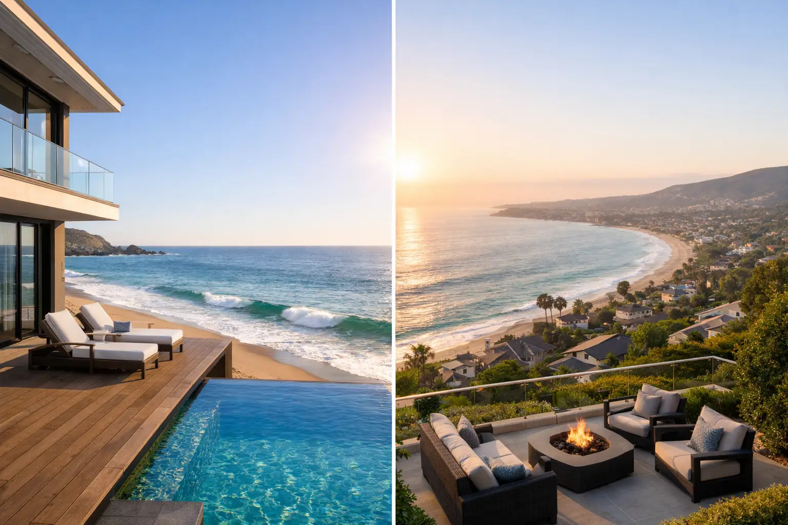Oceanfront Versus Oceanview Homes